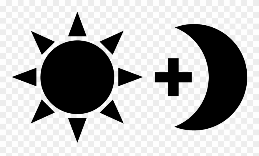 Day And Night Icon - Grey Sun Icon Png Clipart