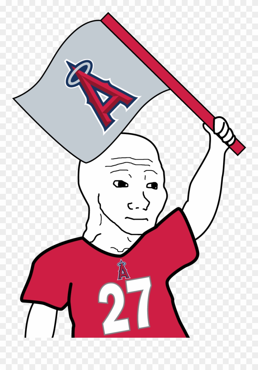 Post - Los Angeles Angels 2oz. Inner Color Ceramic Cup, Multi Clipart