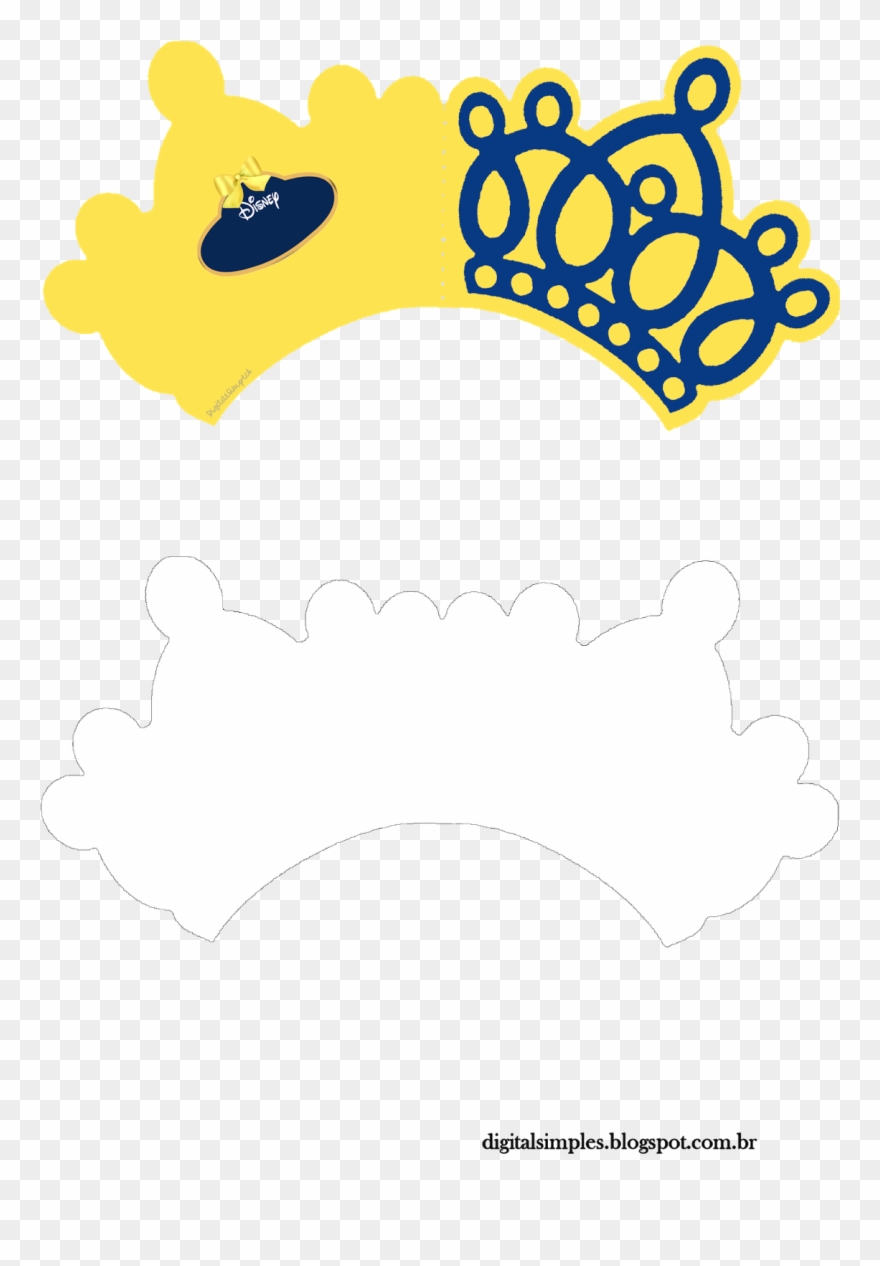 Kit De Personalizados Tema "a Bela E A Fera" Para Imprimir - Convite Coroa Molde Clipart