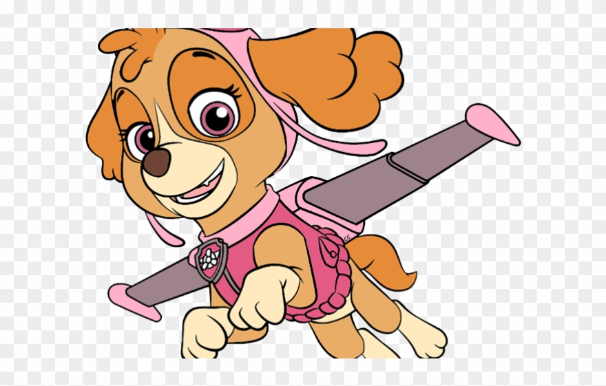 Ok Clipart Animated - Ski Paw Patrol Cartoon - Png Download