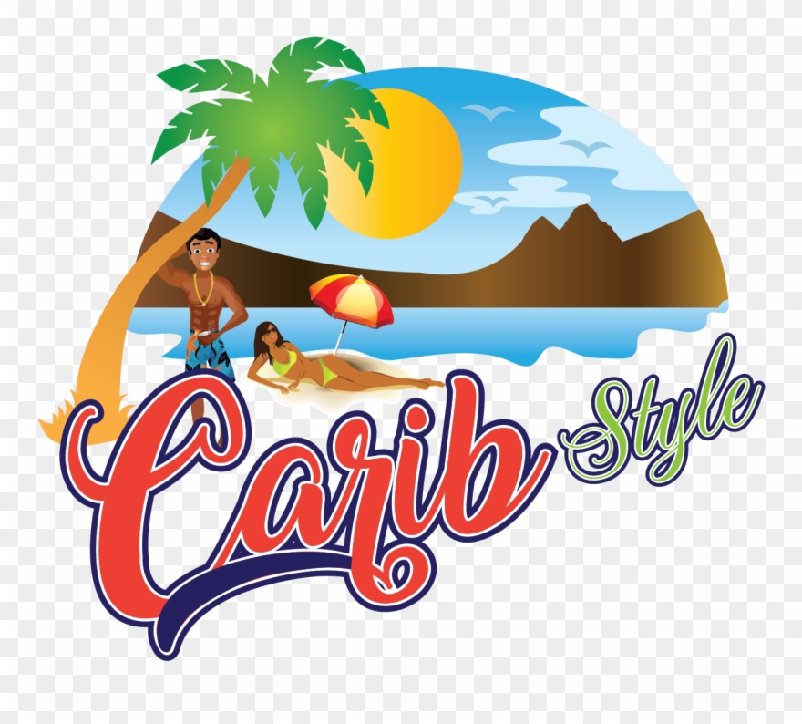 Carib - - Summer - Vacation Beach Towel Clipart