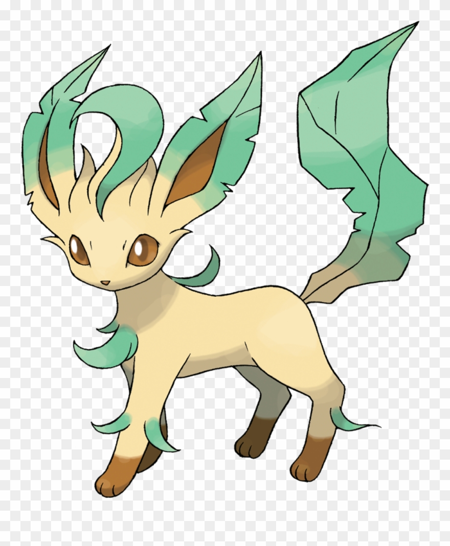 Up Near A Mossy Rock) - Pokemon Eevee Evolution Clipart