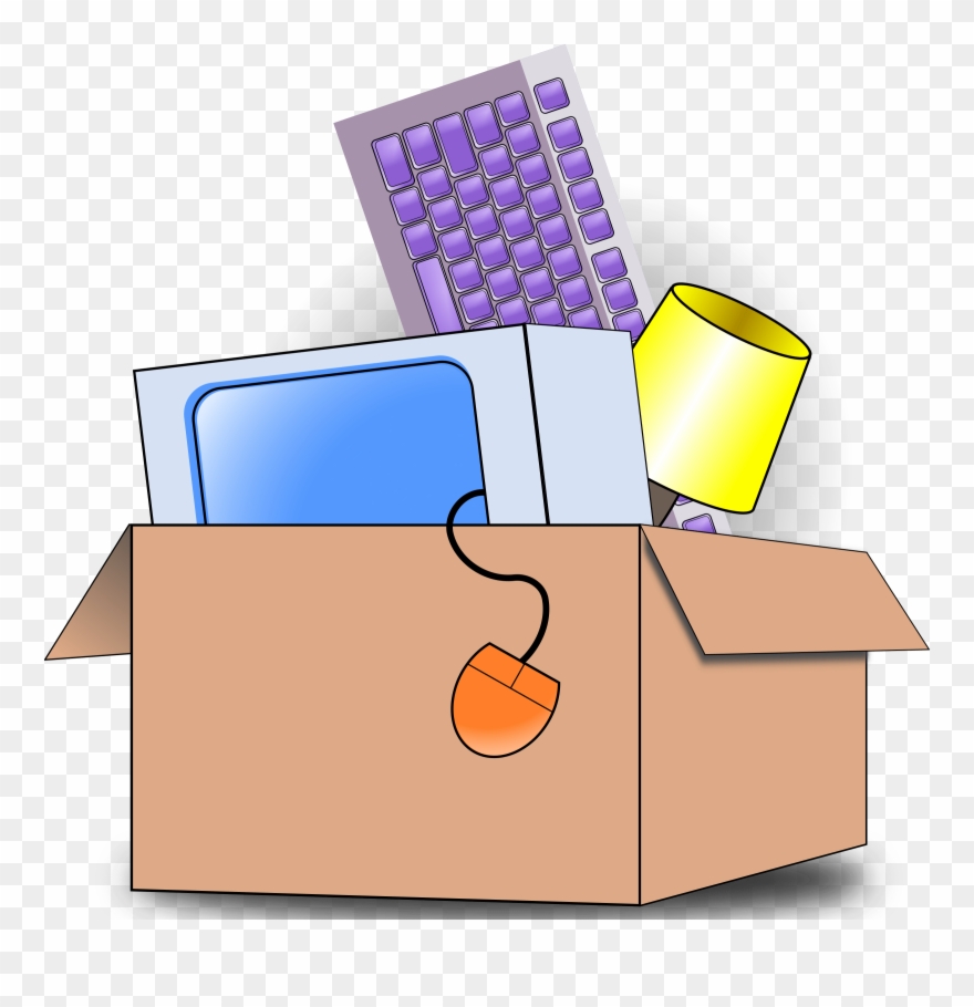 Moving Box Clipart - Png Download