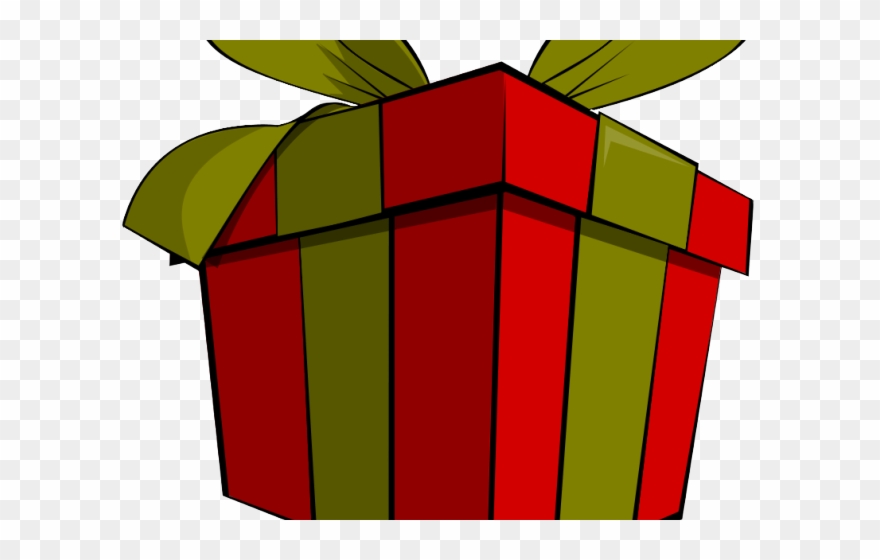 Cartoon Present Cliparts - Christmas Gift Clipart Png Transparent Png