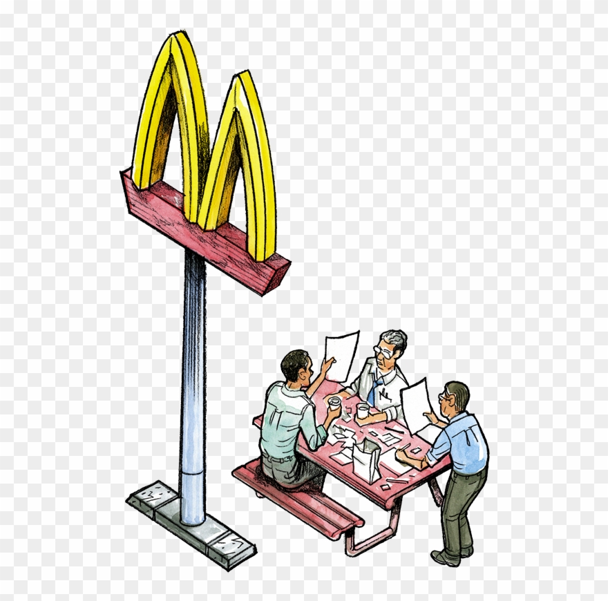 Mcdonald's 600 E - Hyde Park Clipart