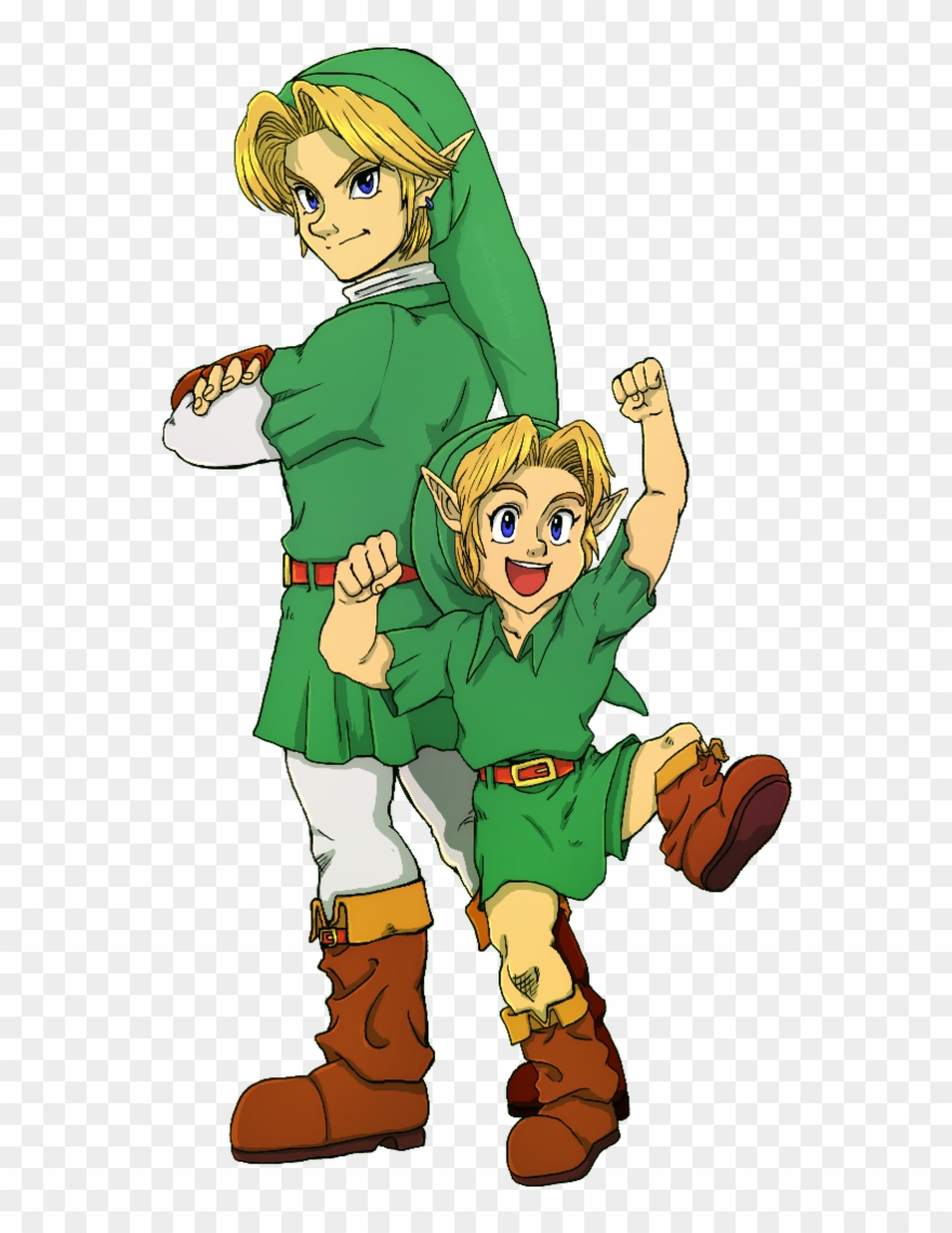 Personality Drawing Powerful - Oot Link Concept Art Clipart