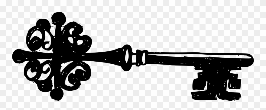 Skeleton Keys Png - Transparent Drawing Of Key Clipart