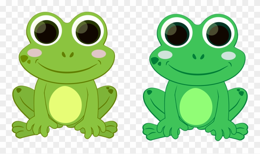 Clipart Lake Frog Pond - Paar Kröten Für Dich - Png Download