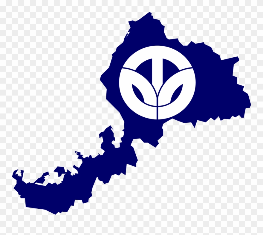 Disaster - Fukui Flag Map Clipart