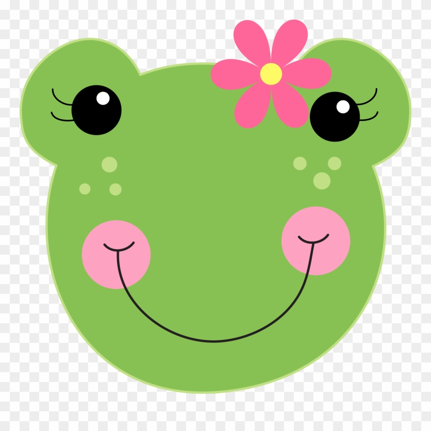 Minus Frog Mask, Cute Frogs, Funny Frogs, Cartoon Trees, - Animals Face Peeking Clipart - Png Download