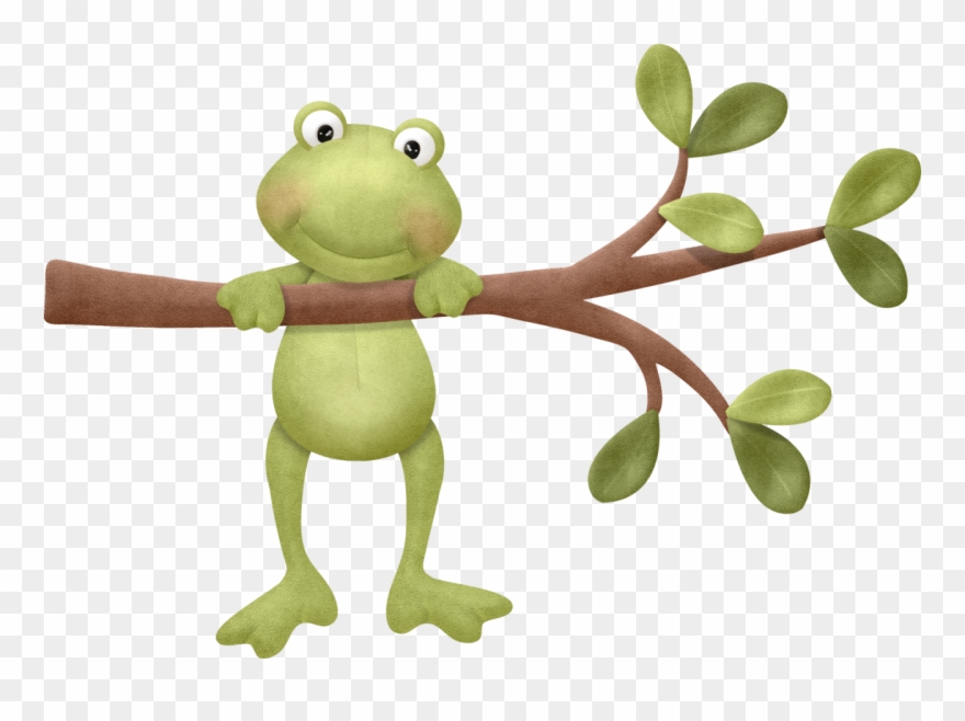 B *✿* On Nw Pond Frog Art, Cute Frogs, Butterfly - Frog Clipart