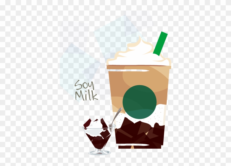 ソイ コーヒー ジェリー & クリーミー バニラ フラペチーノ® - Frappuccino Clipart