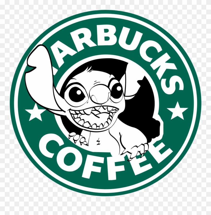A Stitch And A Cup Of Coffee Save Time - Starbucks Coffee Stitch Clipart