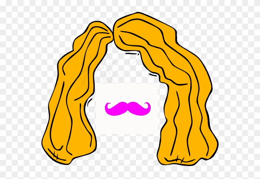 Grandfather Clipart Gray Hair - Wig Clip Art - Png Download