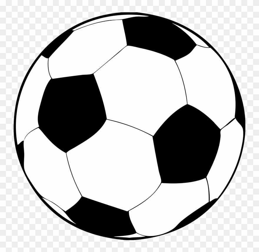 Different Kinds Of Soccer Ball Clip Art - Soccer Ball Silhouette Vector - Png Download