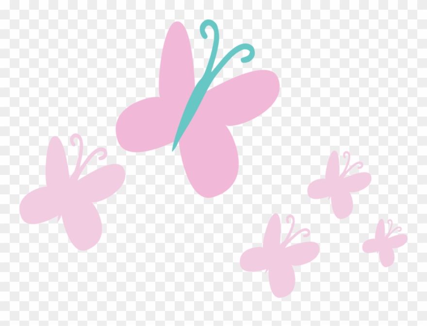 Rainbow Butterfly Clipart Magical - Mlp Rainbow Power Cutie Marks - Png Download