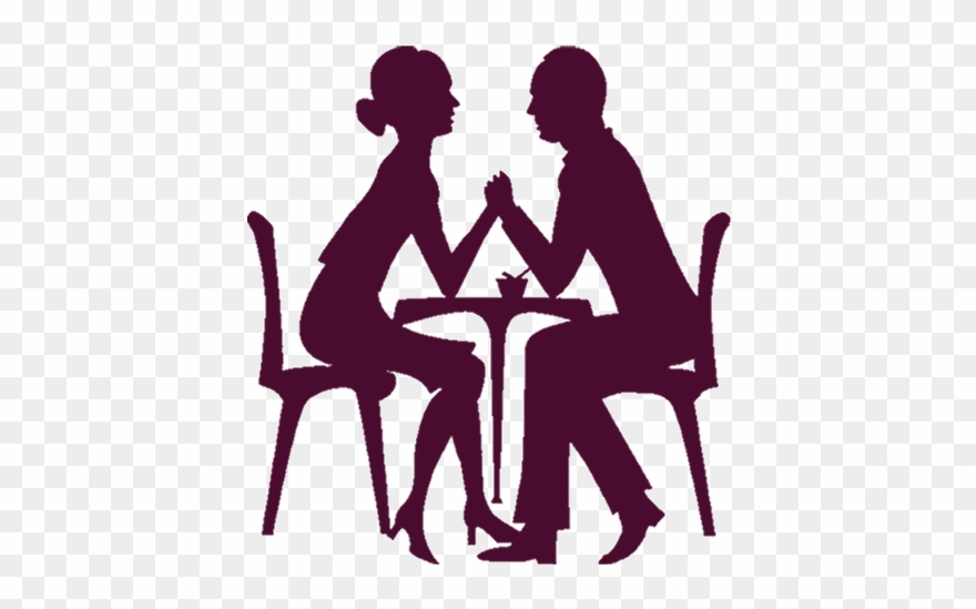 Transparent Date Night Silhouette Clipart