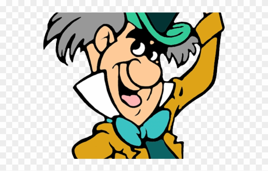 Mad Hatter Clipart - Alice In Wonderland Clip Art - Png Download