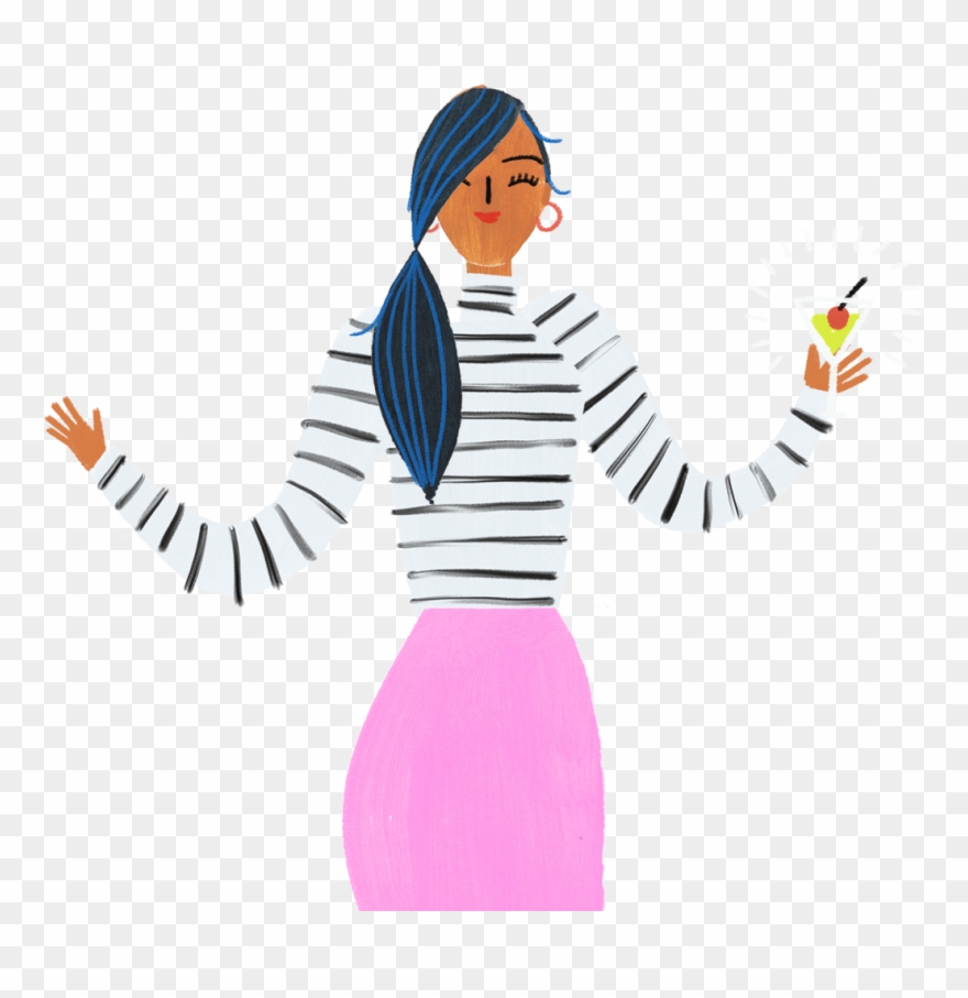 Simple Date Night - Illustration Clipart