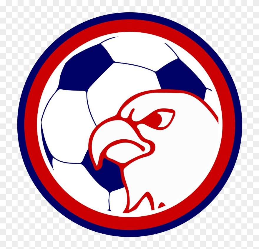 Where - Falcon With Soccer Ball Clipart