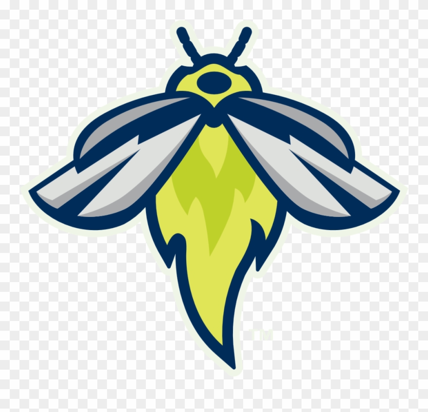 Columbia Fireflies Prior To Its Inaugural 2016 Season, - Fireflies Baseball Logo Clipart