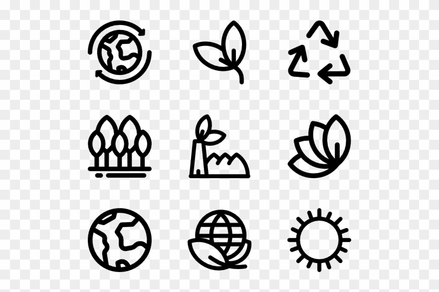 World Environment Day - Hippies Icon Clipart