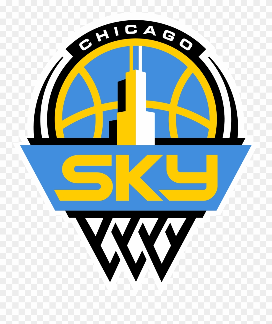 Chicago Sky Wikipedia Nba Eastern Conference Logo Detroit - Chicago Sky New Logo Clipart