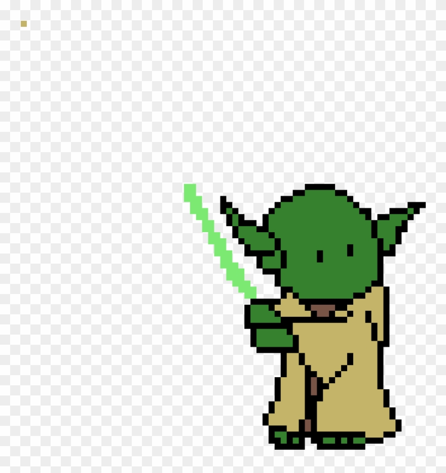 Little Yoda - Clip Art - Png Download