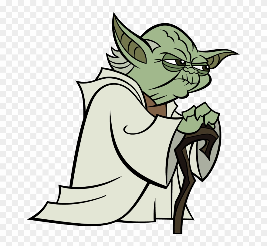 Текст - Yoda Clone Wars 2003 Clipart