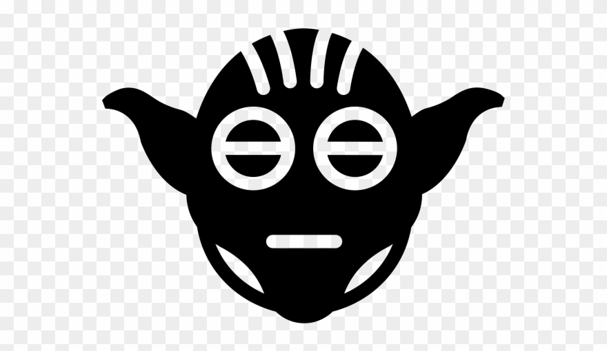 Yoda Rubber Stamp - Film Clipart