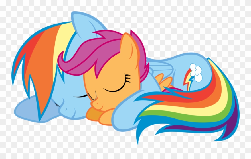 Mlp Rainbow Dash And Her Parents Clipart