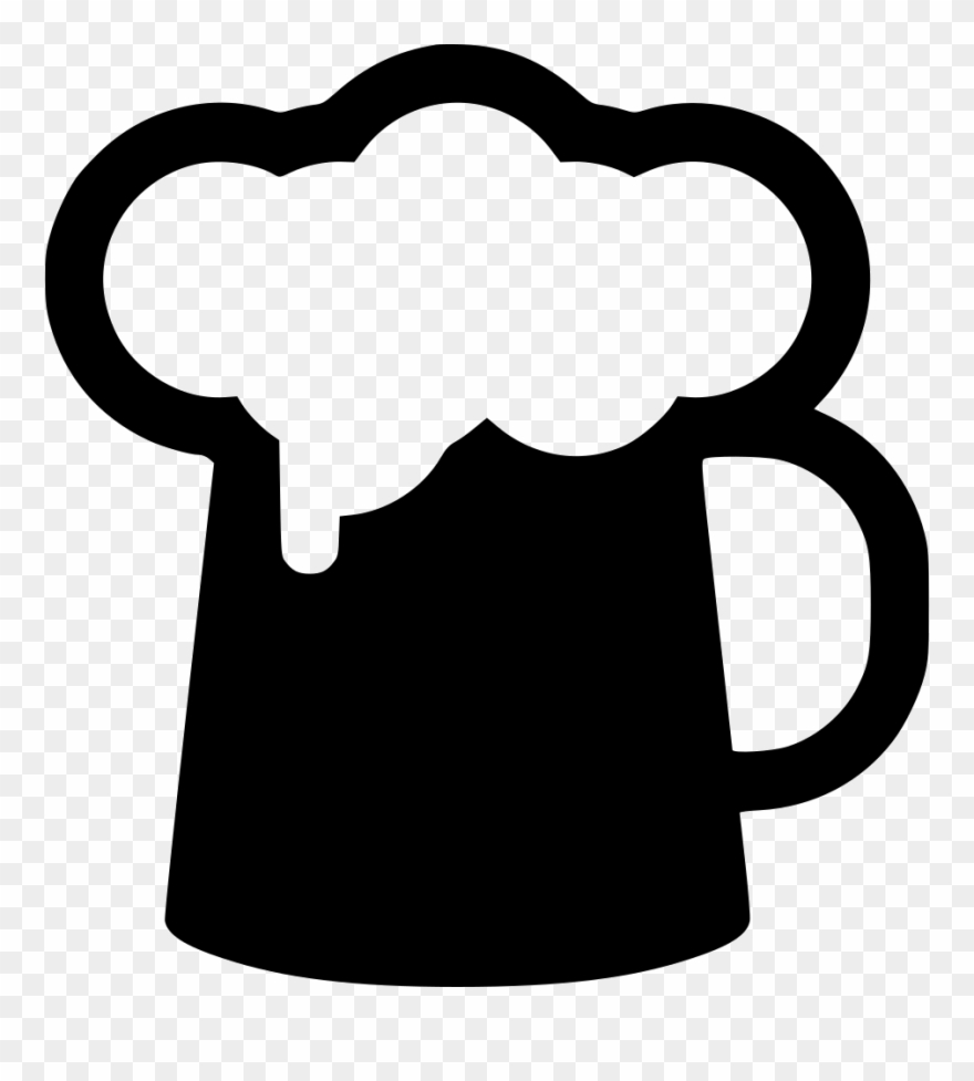 Beer Glass Comments - Beer Glass Png Black Clipart