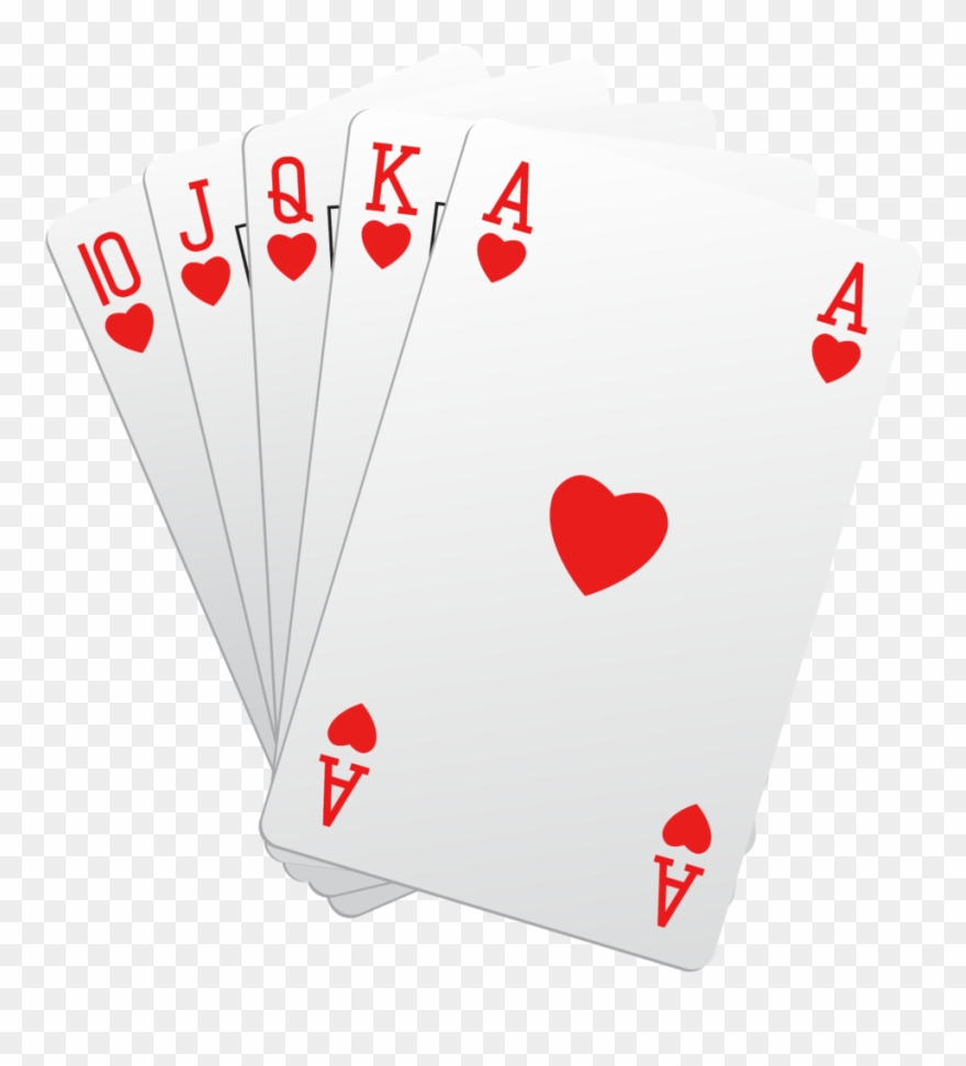 Playing Cards Png Clip Art 1173 Deck Of - Playing Card 41 Heart Transparent Png
