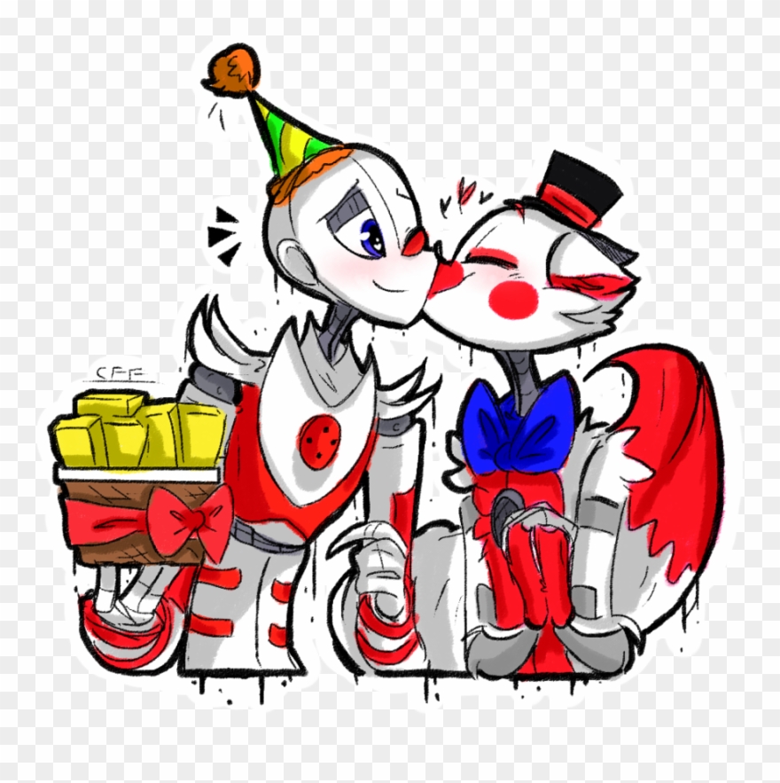 Please, Funtime Foxy - Ennard X Funtime Foxy Clipart