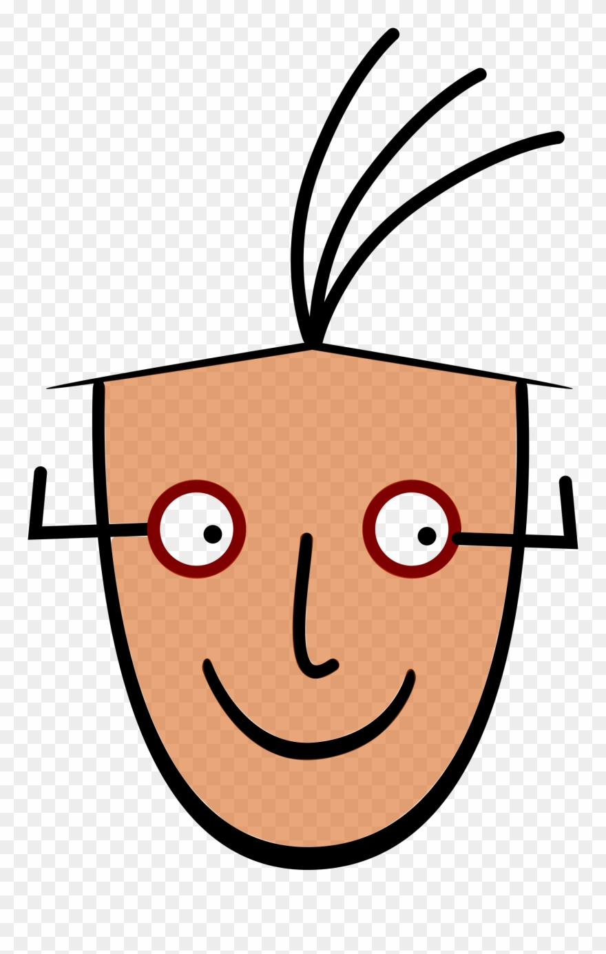 Big Image - Human Face Cartoon Clipart