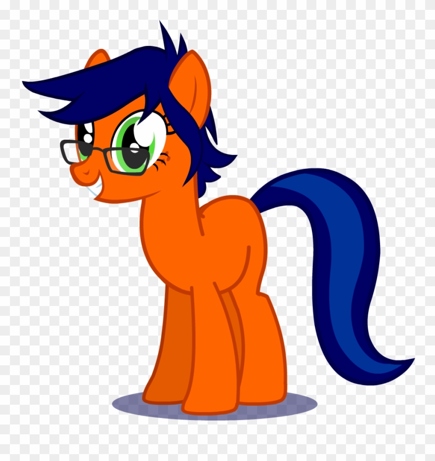 Currently This Character Is Marcato's Older Sister - Mlp Oc With Glasses Clipart