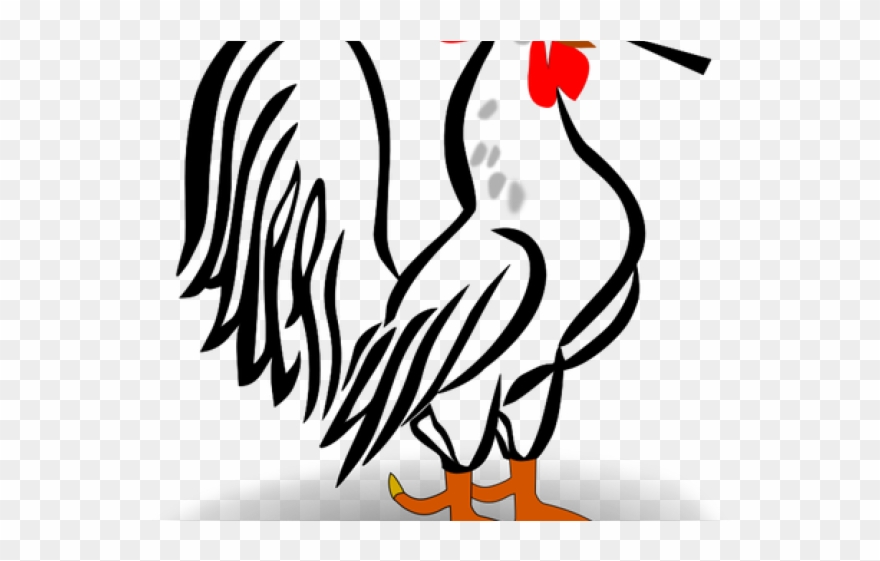 Rooster Clipart Jantan - Chicken Coc - Png Download