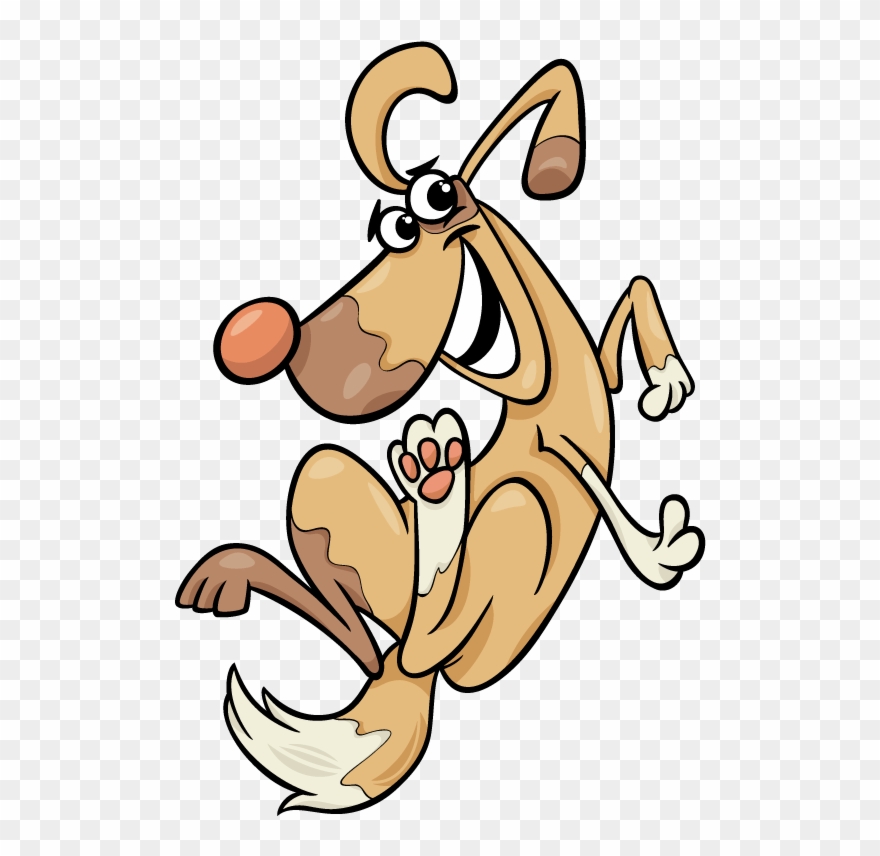 Dogleap - Cachorro Cartoon Clipart