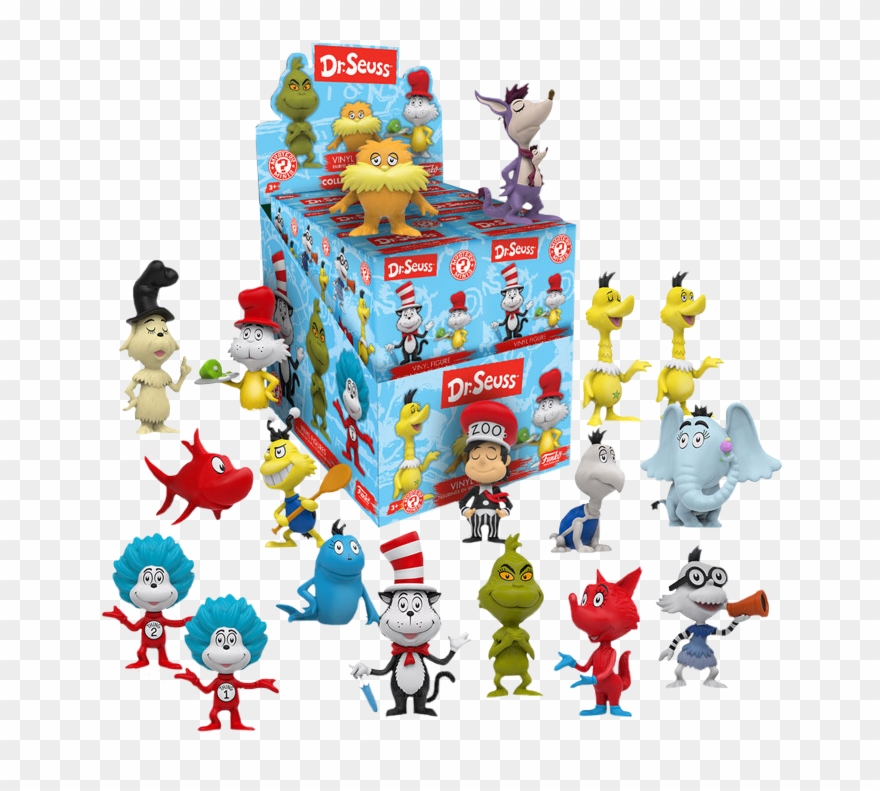 Dr Seuss Mystery Mini Blind Box By Funko Popcultcha - Disney Afternoon Funko Mystery Minis Clipart