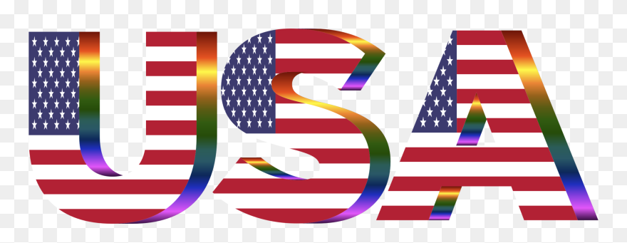 Flag Of The United States American Civil War Flags - Usa Red White And Blue Clipart