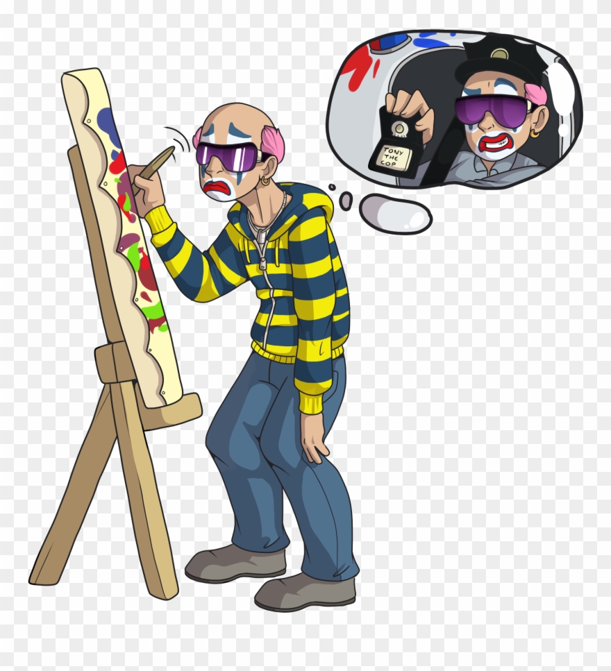 The Saddest Tony - Cartoon Clipart