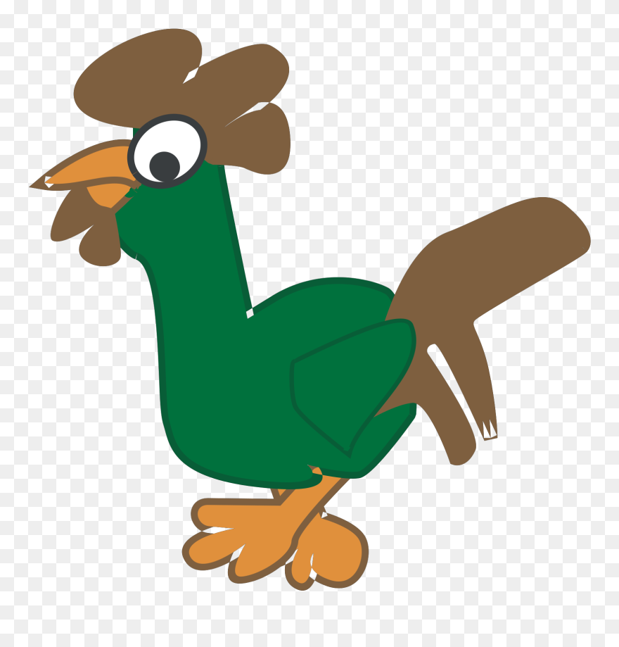 Chicken - Rooster Clip Art - Png Download