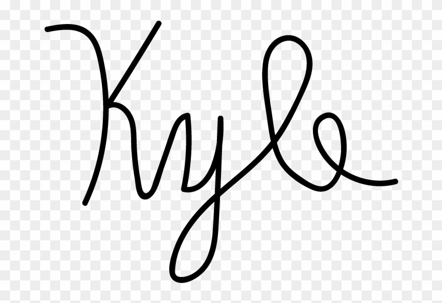 Could You Spare Some Time To Volunteer With Us This - Kyle Signature Clipart