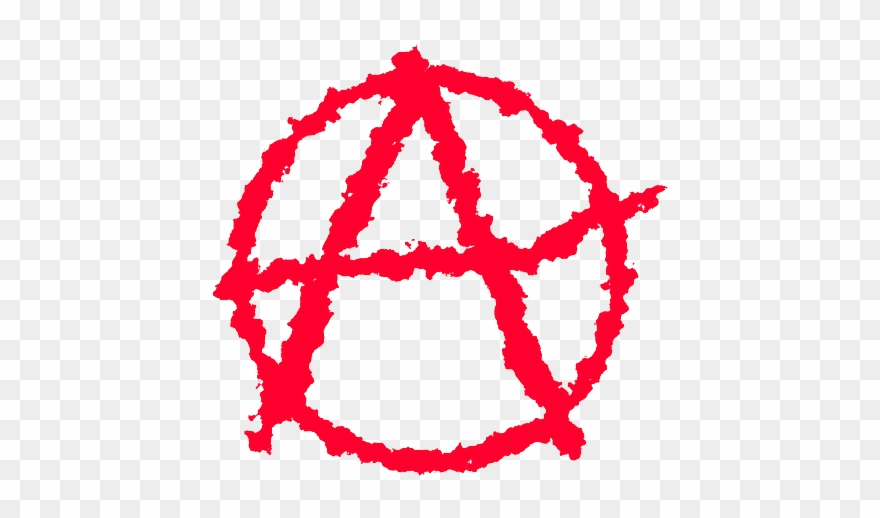 A For Anarchy - Red Symbol Anarchy Clipart