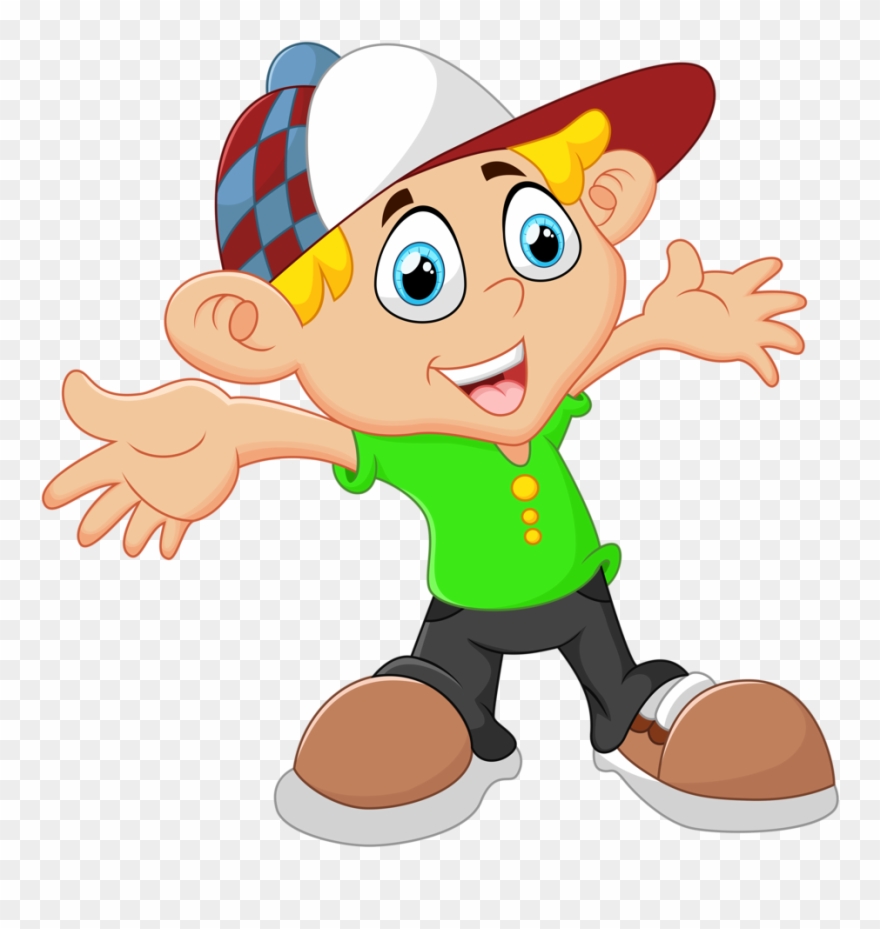 Bonecos * Meninos Boy Illustration, Boy Images, Clips, - Menino De Boné Para Imprimir - Png Download
