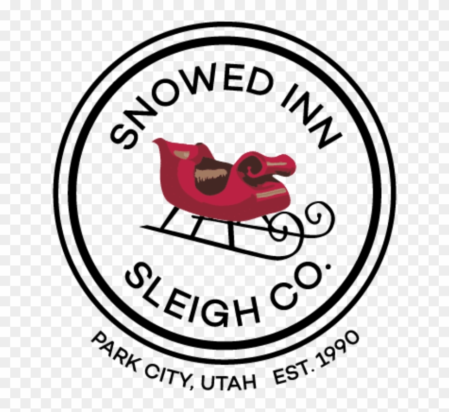 Snowed Inn Sleigh Company Park City Utah At The Base - Park City Clipart