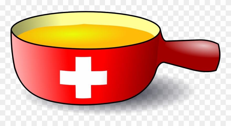 Free Swiss Caquelon Fondue - Fondue Clipart - Png Download