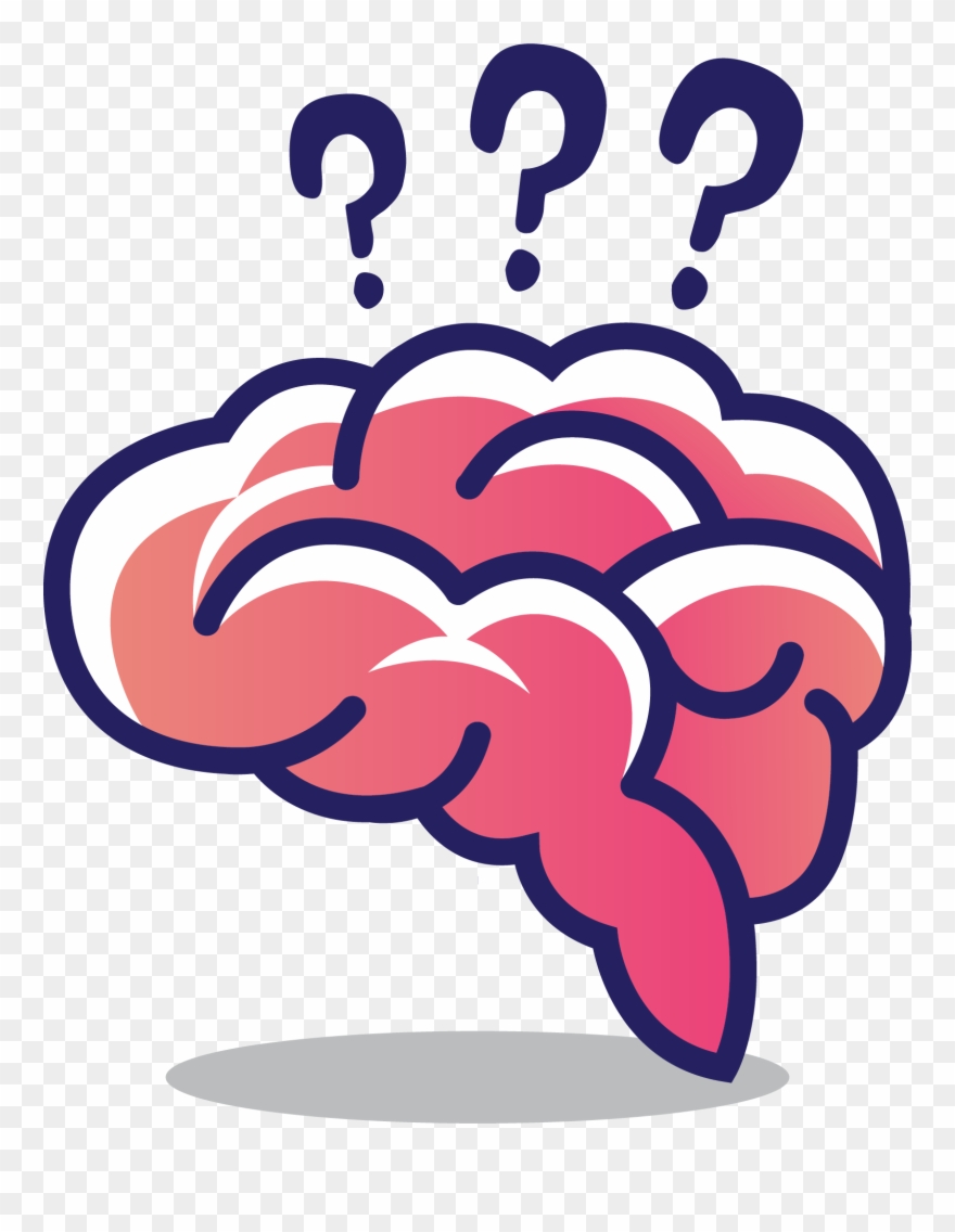 Cerebrum Clip Art Thinking Transprent - Brain Clip Art Png Transparent Png