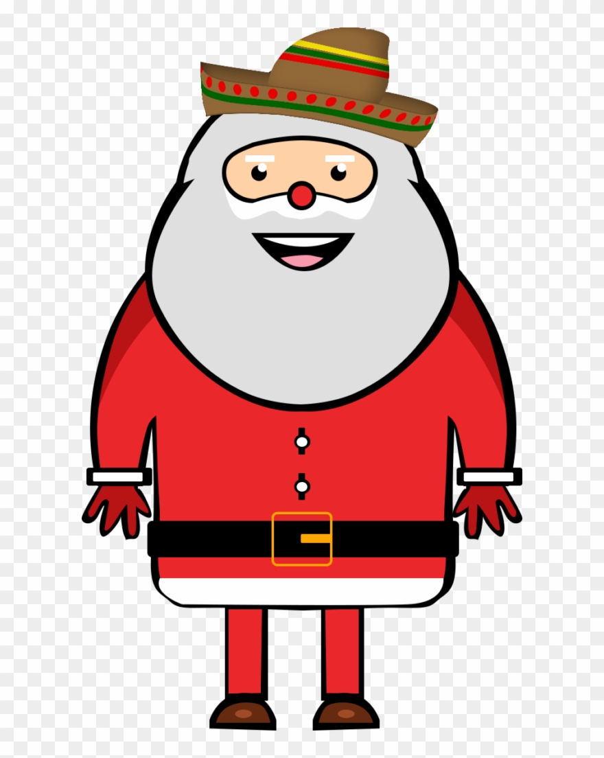 Feliz Navidad - Santa Claus Clipart