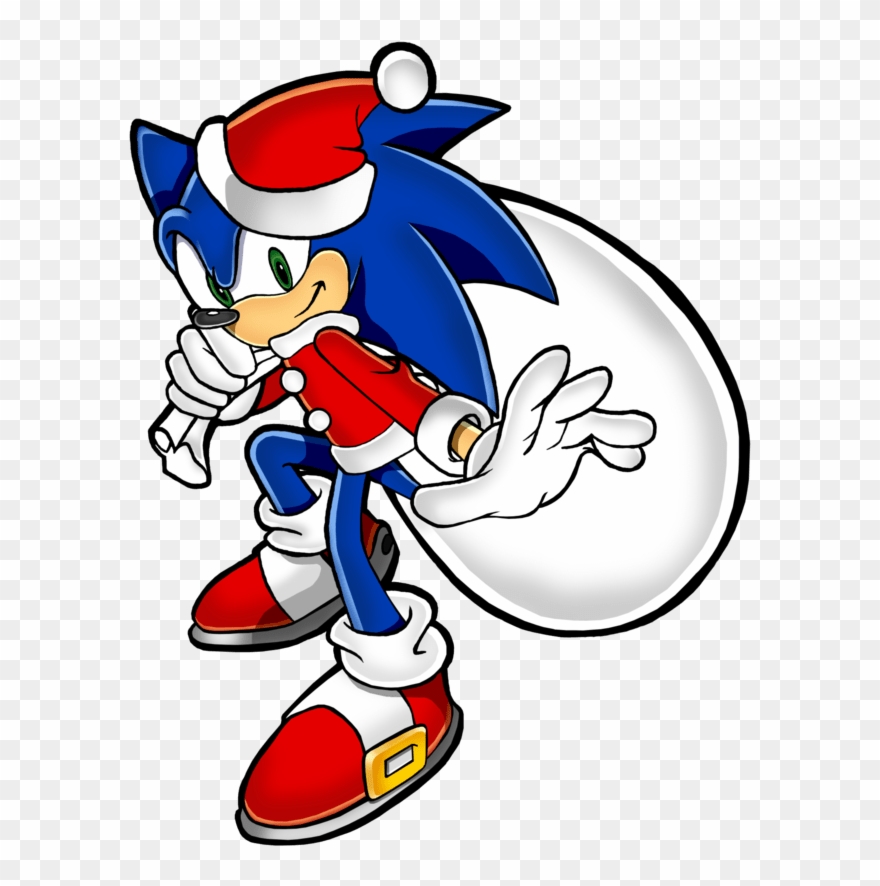 Image - Sonic The Hedgehog Santa Clipart